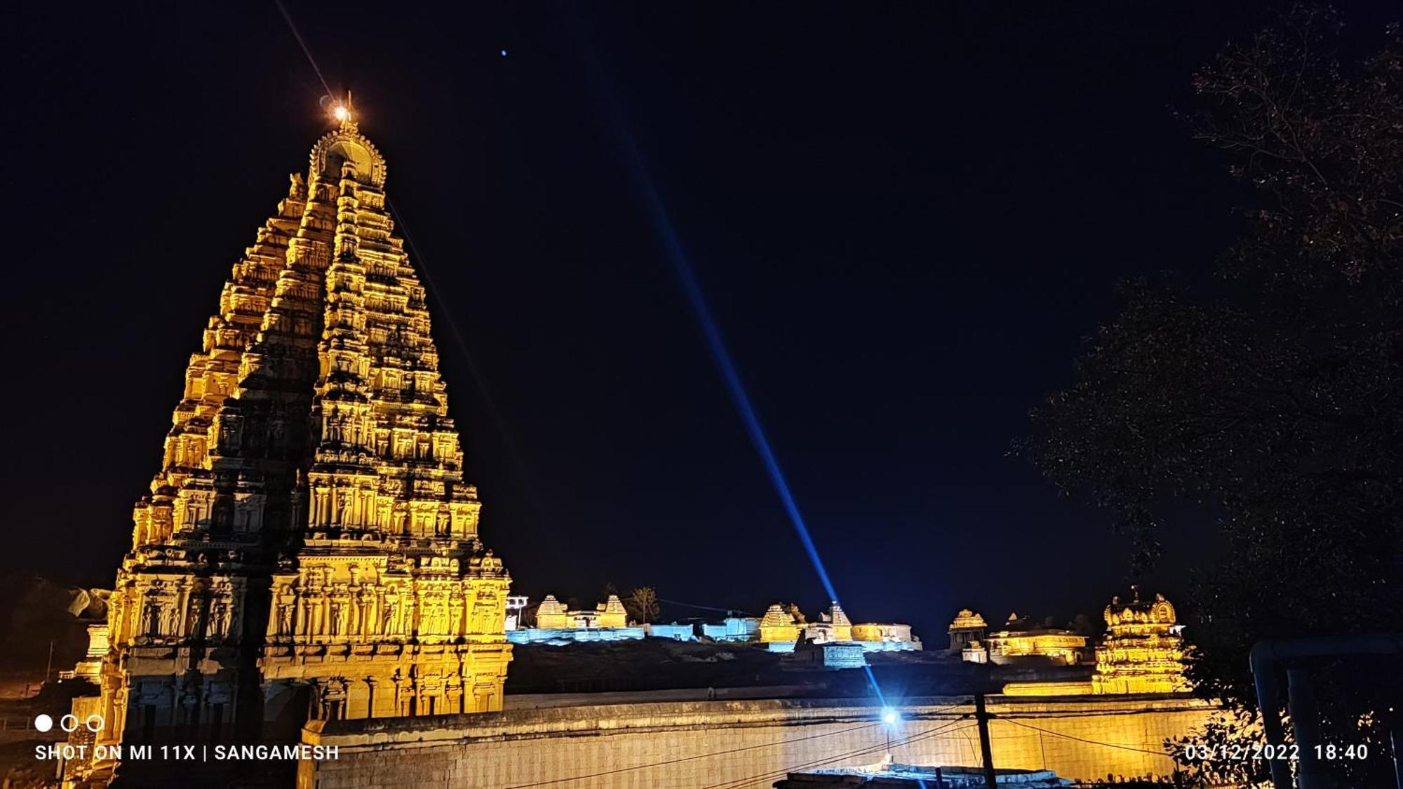 Temple View Guest House Hampi Ruang foto