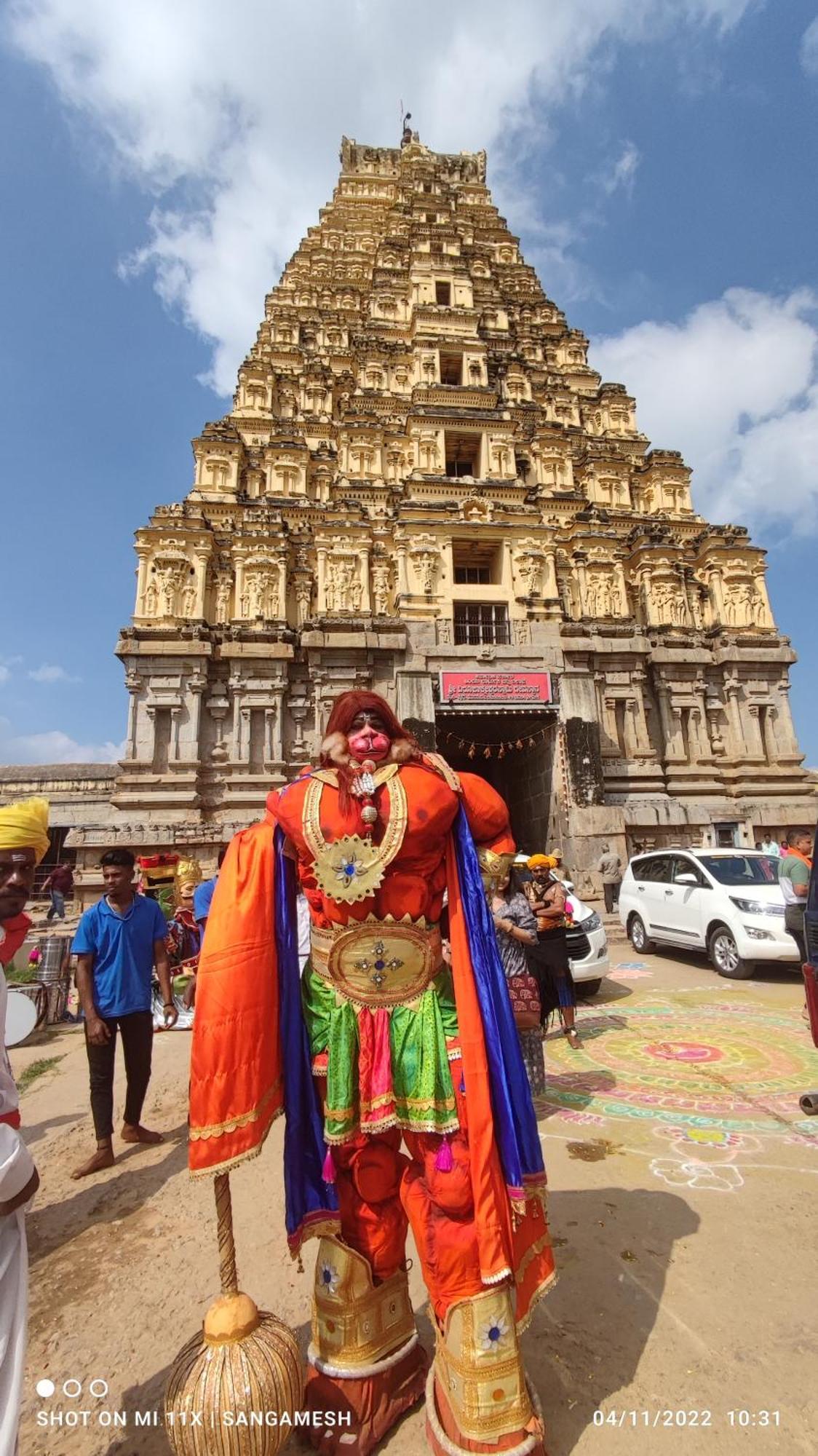 Temple View Guest House Hampi Ruang foto