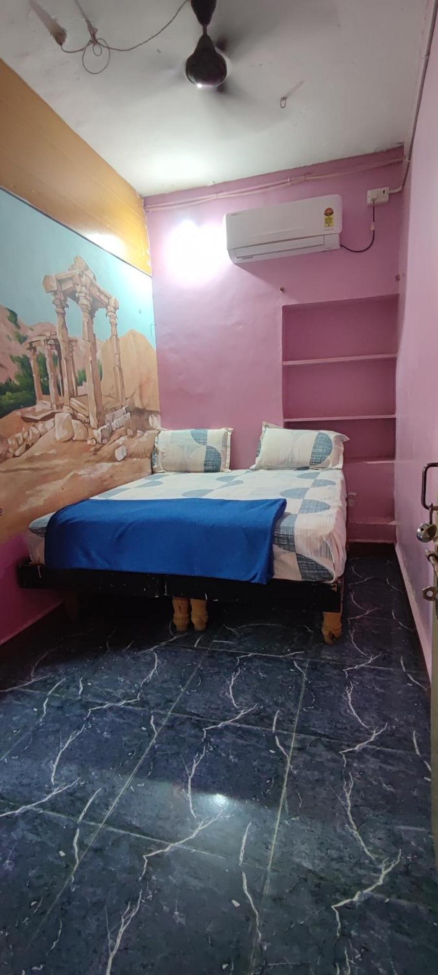 Temple View Guest House Hampi Bagian luar foto